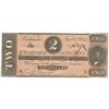 Image 1 : 1864 $2 Confederate States of America Note UNC