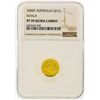 Image 1 : 2006P $15 Australian Koala Gold Coin NGC Graded PF70 Ultra Cameo