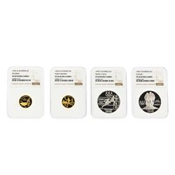 1995 Olympics Commemorative Gold and Silver Coin Set NGC PF69 Ultra Cameo