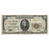 Image 1 : 1929 $20 National Currency Note Bank of Philadelphia, PA