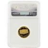 Image 2 : 2001-W $5 Capitol Gold Coin NGC Graded PF70 Ultra Cameo