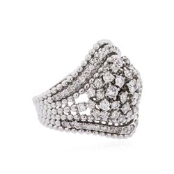 14KT White Gold 1.54ctw Diamond Ring