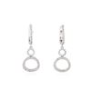 14KT White Gold 0.36ctw Diamond Earrings