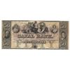 1800s $50 Canal Bank New Orleans Obsolete Note