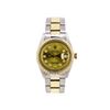 Mens Two-Tone Rolex Datejust Watch with 1.19ctw Diamond Bezel & Dial