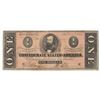 Image 1 : 1864 $1 Confederate States of America Note AU