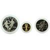 Image 4 : 1994 World Cup USA (3) Proof Coin Commemorative Set