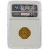 Image 2 : 1873M BN Italy 20 Lire Gold Coin NGC Graded MS64