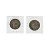 Image 2 : 1835 and 1836 Silver Capped Bust Half Dollar Coin Set