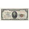 Image 1 : 1929 $20 National Currency Note Bank of Minneapolis, MN