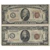 Image 1 : 1934A $10 & $20 Federal Reserve Emergency Hawaii Notes