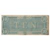 Image 2 : 1864 $10 Confederate States of America Note