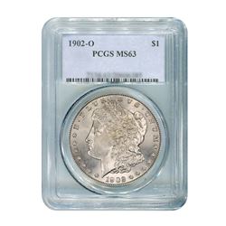 1902-O $1 Morgan Silver Dollar - NGC MS63