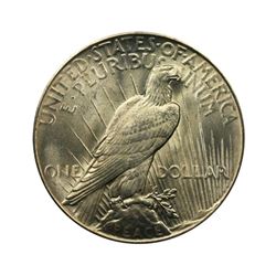 1926 $1 Peace Silver Dollar - PCGS AU58