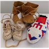 Image 1 : 2 & Half Pair of Moccasins