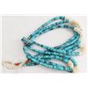 Image 8 : Turquoise Nuggets and Heishi Necklace