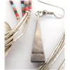 Image 8 : Native American Sterling Silver & Stone Set