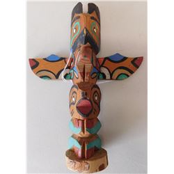 Old Northwest Coast Totem Pole