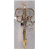 Image 1 : Plains Indian Dreamcatcher Prayer Staff