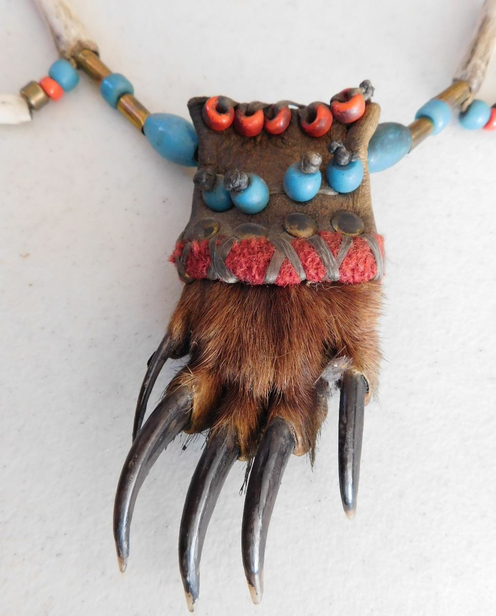 Indian bone necklace Clearance