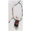 Image 6 : Plains Indian Bone Bead Necklace