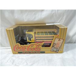 ERTL COCA COLA COKE DIE CAST METAL BANK NIB