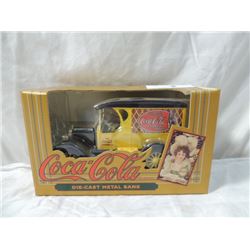 ERTL COCA COLA COKE DIE CAST METAL BANK NIB