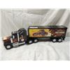 Image 1 : BUDDY L HARLEY DAVIDSON SEMI TRACTOR TRAILER PRESS
