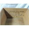 Image 3 : VINTAGE PRIMITIVE WOOD WINE CRATE PINET COGNAC