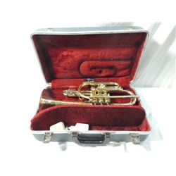 VINTAGE HOLTON COLLEGIATE CORNET BRASS IN CASE