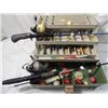 Image 1 : PLANO TACKLE BOX AND TWO RODS REELS LURES MORE