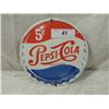 Image 1 : PORCELAIN ON STEEL REPRO PEPSI COLA TIN SIGN