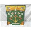 Image 1 : ANTIQUE BIG LEAGUE BASEBALL TIN DART BOARD