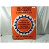 Image 1 : VINTAGE ASE CERTIFIED MECHANIC PRESSED TIN SIGN