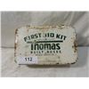 Image 1 : VINTAGE THOMAS BUILT BUSES FIRST AID KIT METAL