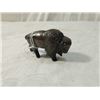 Image 2 : DIE CAST METAL BUFFALO BISON FIGURE SOUTHWESTERN