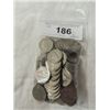 Image 1 : BAG 100 1940'S JEFFERSON NICKELS JACKPOT!!