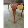 Image 3 : OVAL WALNUT DINING ROOM TABLE BALL CLAW