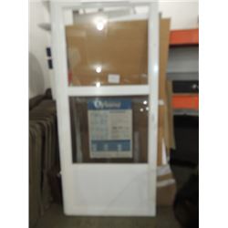 BRAND NEW STORM DOOR WITH HARDWARE $500