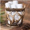 Image 1 : Antler Basket with Candles