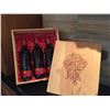 Image 2 : Wooden Wine Crate with Wine