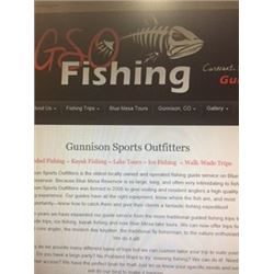 Full day fishing on Blue Mesa for 2 persons.