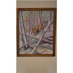 Whitetail Deer Painting by Rusty Phelps