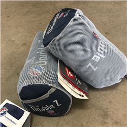 Big Agnes Insulated Double Z sleeping pads.  Two sleeping pads at 20" x 72" x 4" mummy.