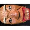 Image 2 : OLDER CARVED MASK 'HIGH BORN GRANDMOTHER WITH THREE COPPERS' SIGNED T. JACKSON '78