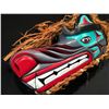 Image 2 : WOLF MASK BY KWAKWAKA'WAKW ARTIST CARL SIMEON FROM MUDGE BAY