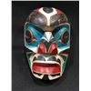 Image 1 : SALMON MASK, ARTIST UNKNOWN, MASK MEASURES: 7" WIDE X 9" TALL