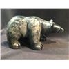 Image 1 : SOAPSTONE CARVED GRIZZLY BEAR BY CREE CARVER HOWARD MOOSE