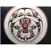 Image 2 : ARTIST SIGNED ORIGINAL PAINTING 'SALMON WOMAN WITH COHO' BY SALISH ARTIST CARL STROMQUIST