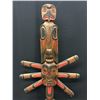 Image 2 : SPECTACULAR CARVED TALKING STICK WITH STAND BY SQUAMISH NATION CARVER STAN JOSEPH.